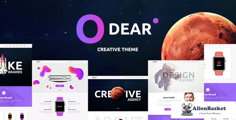 74417  Odear v1.1.1 - Multi-Concept Creative WordPress Theme