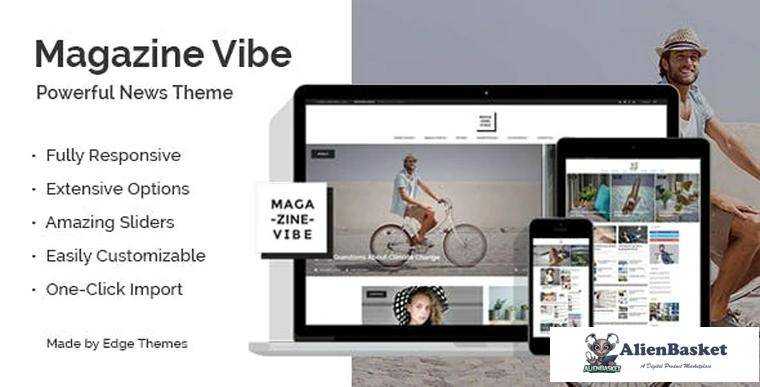 75796  Magazine Vibe v1.8 - Magazine Theme