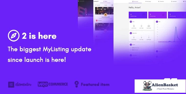 72849  MyListing v2.0.4 - Directory & Listing WordPress Theme