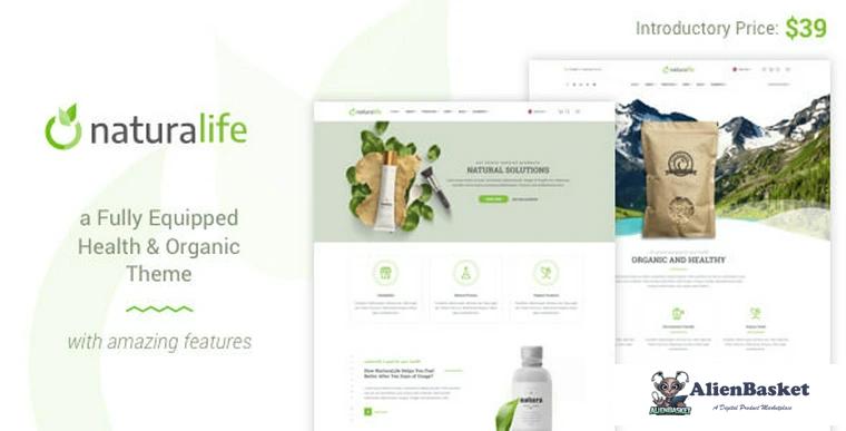 86098  NaturaLife v1.9.4 - Health & Organic WordPress Theme