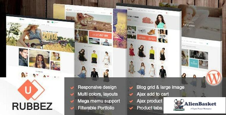 80776  Rubbez v1.8.2 - WooCommerce & Corporate WordPress Theme