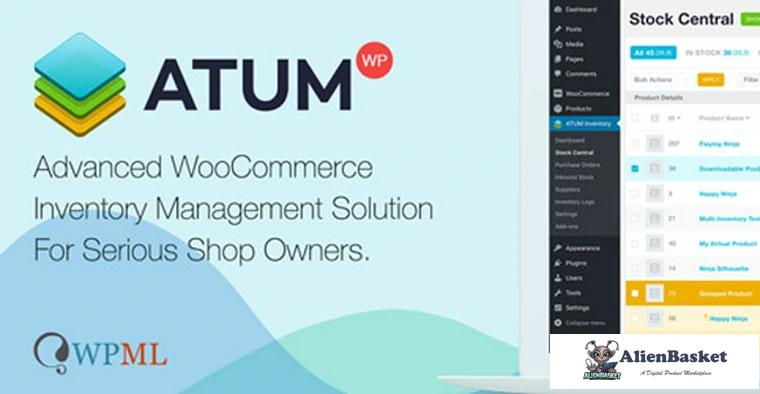 81401  ATUM v1.6.5 - Inventory Management for WooCommerce + Premium Add-Ons