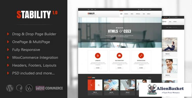 80716  Stability v3.3 - Responsive MultiPurpose WordPress Theme