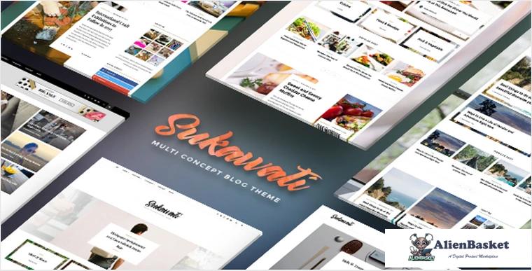 72564  Sukawati v1.0.10 - MultiConcept WordPress Blog Theme