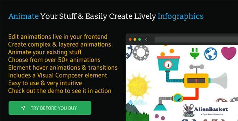 67907  Animatic v1.2.1 - Advanced WordPress Frontend Animator