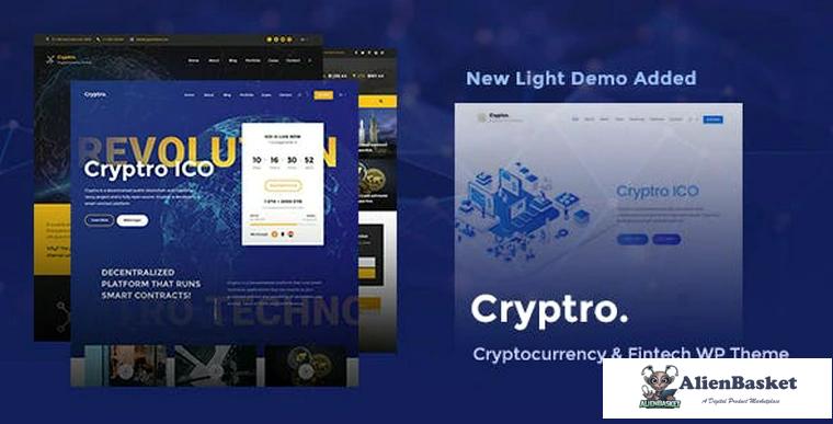 91069  Cryptro v1.4.3 - Cryptocurrency, Blockchain, Bitcoin