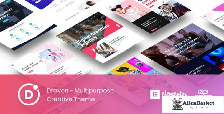 80608  Draven v1.1.3 - Multipurpose Creative Theme