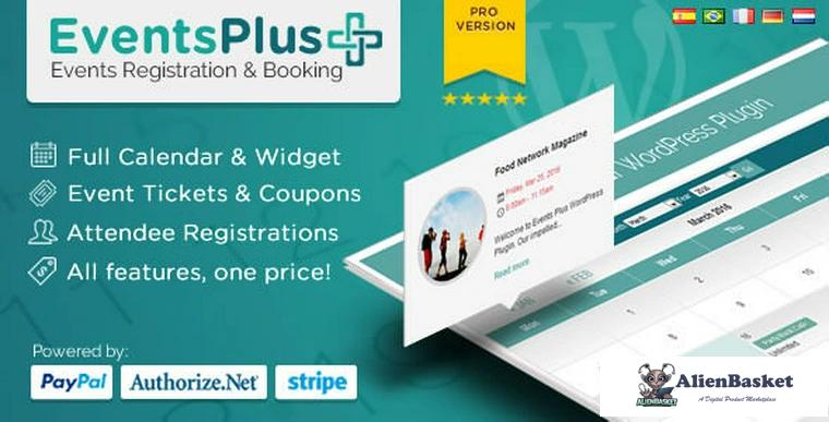 68278  Events Calendar Registration & Booking v2.3.6