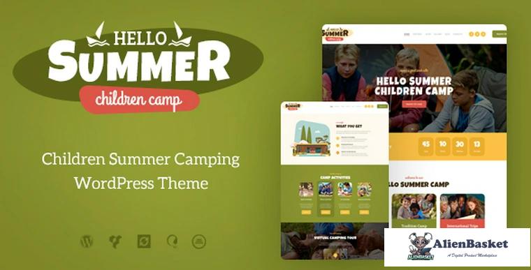 88683  Hello Summer v1.0.7 - A Children's Camp WordPress Theme