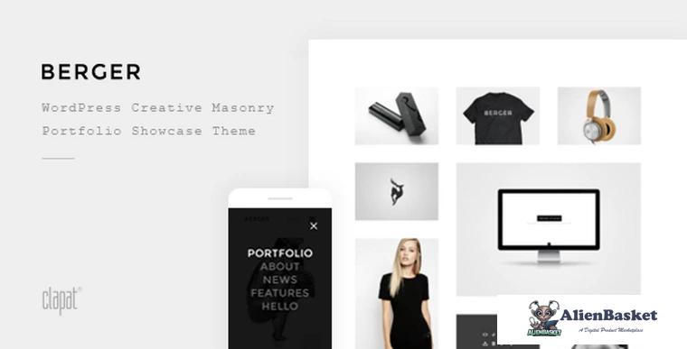 67653  Berger v2.1 - WordPress Creative Agency Portfolio Theme
