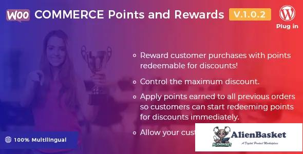 71107  WooCommerce Points and Rewards v1.0.2 - WordPress Plugin