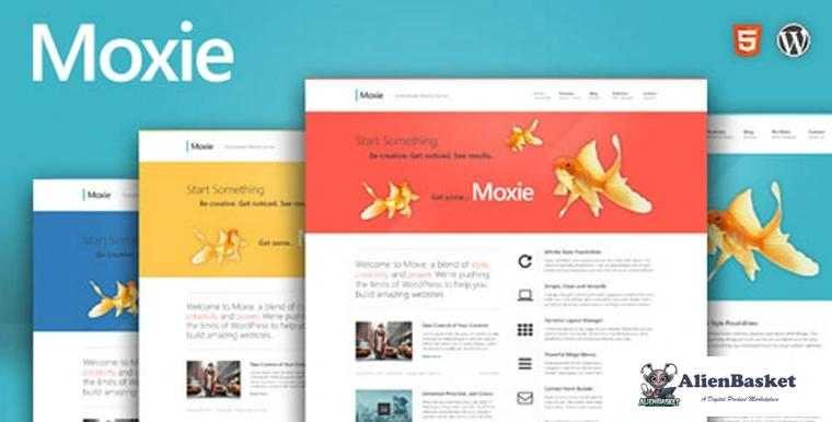 74893  Moxie v1.3.19 - Responsive Theme for WordPress