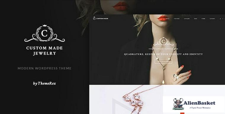 80508  Custom Made v1.1.6 - Jewelry Manufacturer and Store WordPress Theme