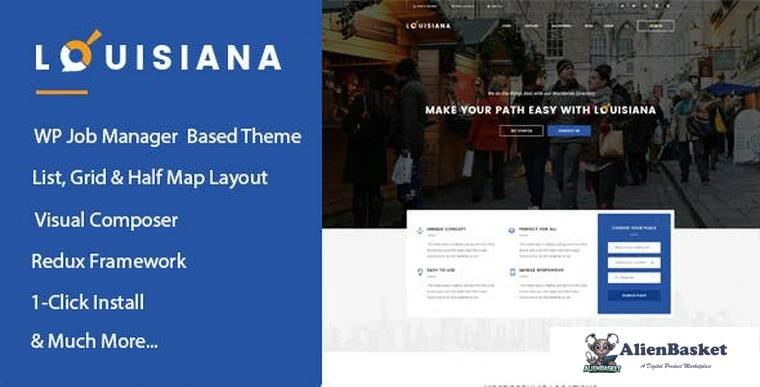 74958  Louisiana v1.1 - Responsive Listing Directory Theme