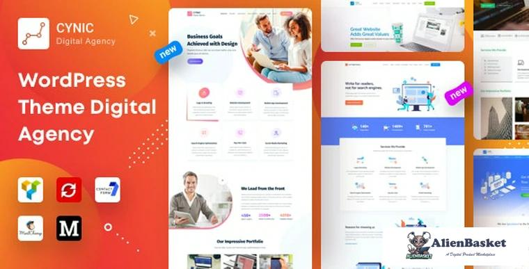 82613  Cynic v1.11 - Digital Agency WordPress Theme