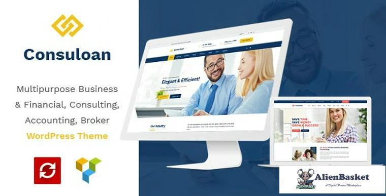 81842  Consuloan v1.0.8 - Multipurpose Consulting WordPress Theme