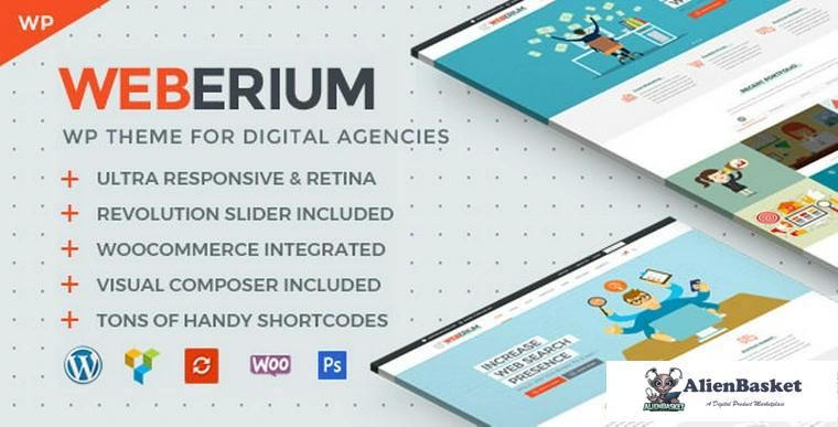 73367  Weberium v1.2 - Theme Tailored for Digital Agencies