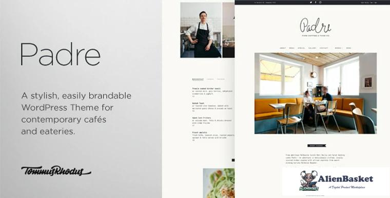 73226  Padre v1.0.7 - Cafe & Restaurant WordPress Theme