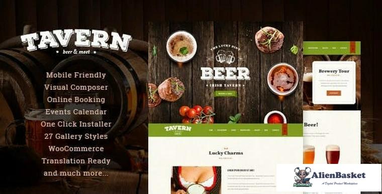 78996  Tavern v2.1.2 - Pub & Brewery Restaurant WordPress Theme