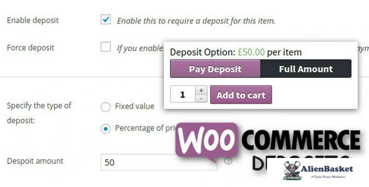 71240  WooCommerce Deposits v2.3.6 - Partial Payments Plugin