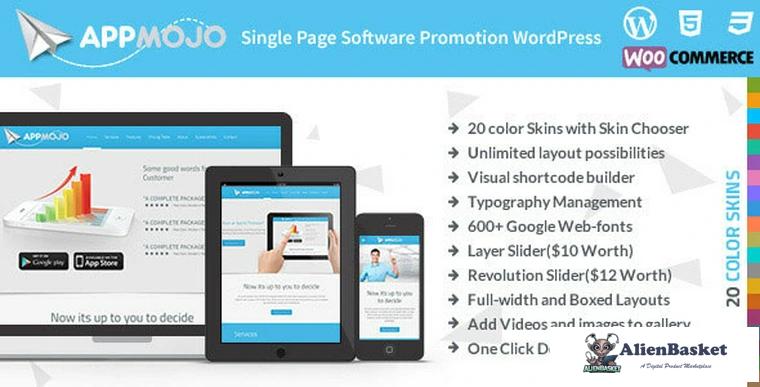 67585  App Mojo v3.1 - Responsive Single Page Promotion Theme