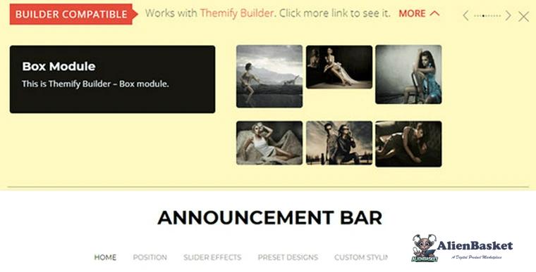 80325  Announcement Bar v1.3.2 - WordPress Plugin