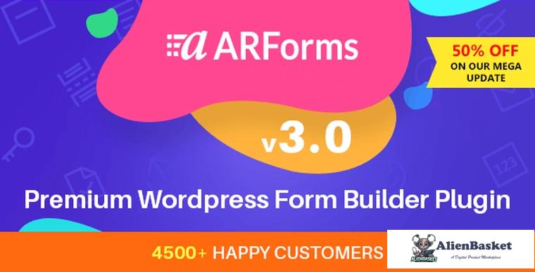 68414  ARForms v3.0 - Wordpress Form Builder Plugin