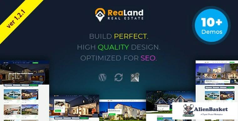 84180  ReaLand v1.2.1 - Real Estate Responsive WordPress Theme