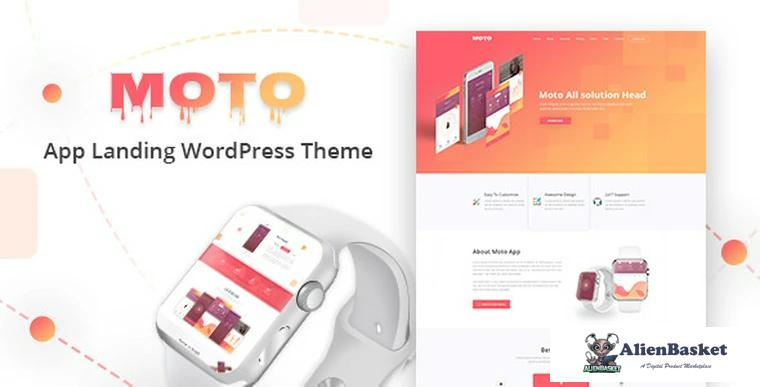 68104  Moto v1.1.0 - WordPress Landing Page Theme