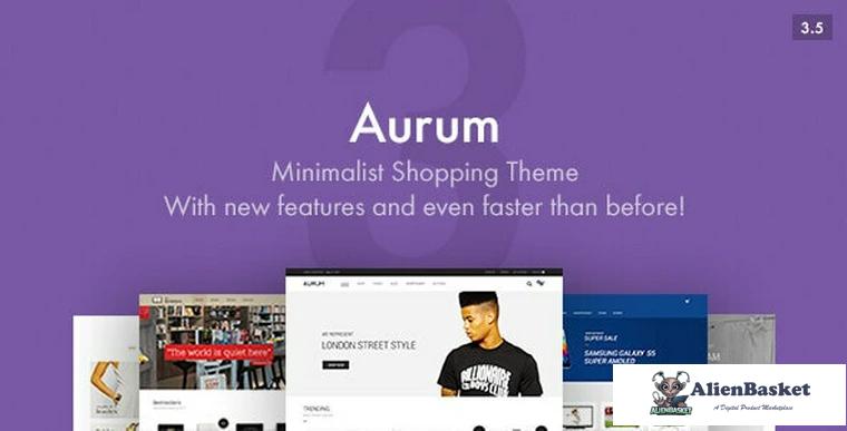 81970  Aurum v3.5.1 - Minimalist Shopping Theme