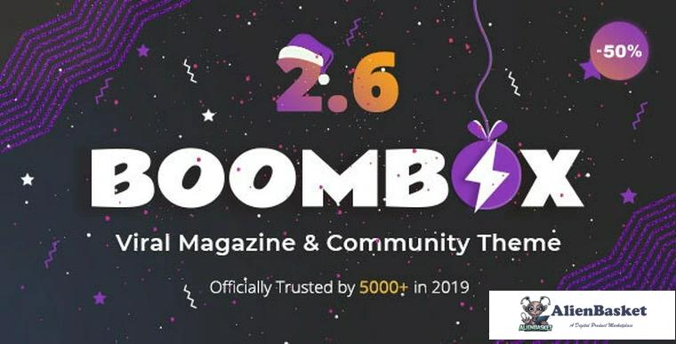 81159  BoomBox v2.6.0.2 - Viral Magazine WordPress Theme