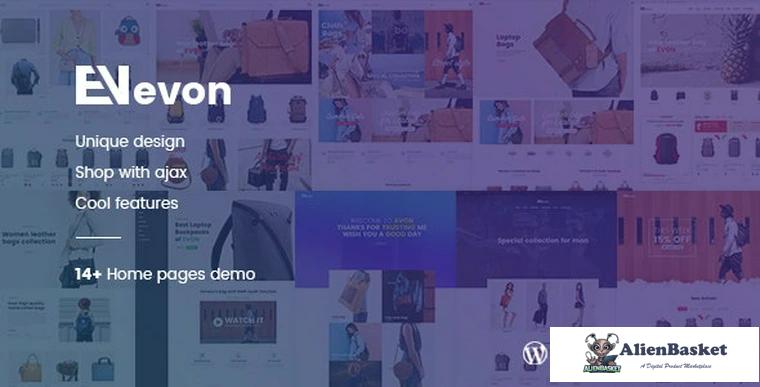 84157  Evon v2.4 - Bag Store WooCommerce WordPress Theme