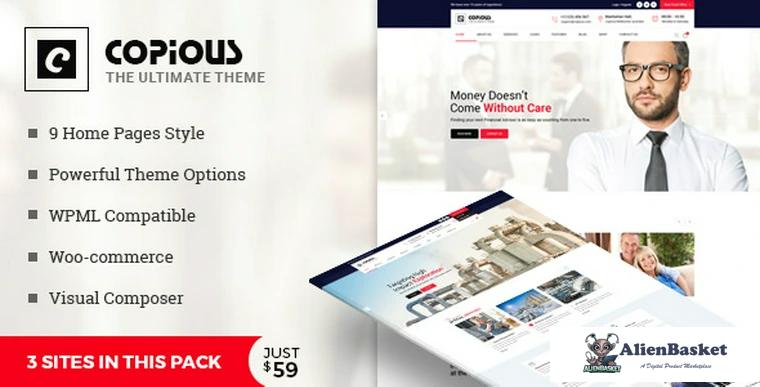 72005  Copious v1.0 - Multiuse WordPress Theme