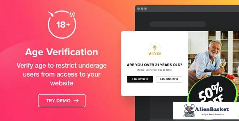 77212  Age Verification plugin for WordPress v1.0.1