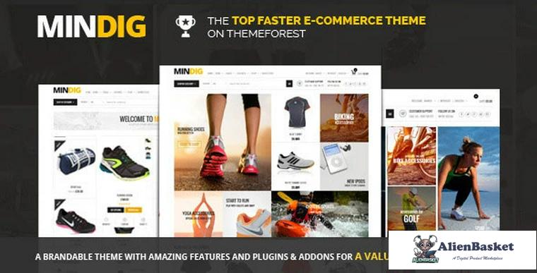 68334  Mindig v1.6.5 - a Flat & Multipurpose Ecommerce Theme