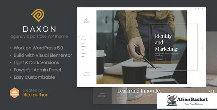 77234  Daxon v1.0.1 - Agency & Portfolio WordPress Theme