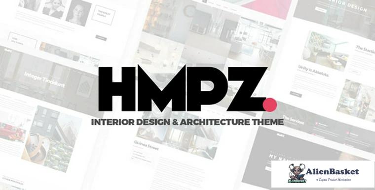 69864  Hampoz v1.1.2 - Responsive Interior Design & Architecture Theme