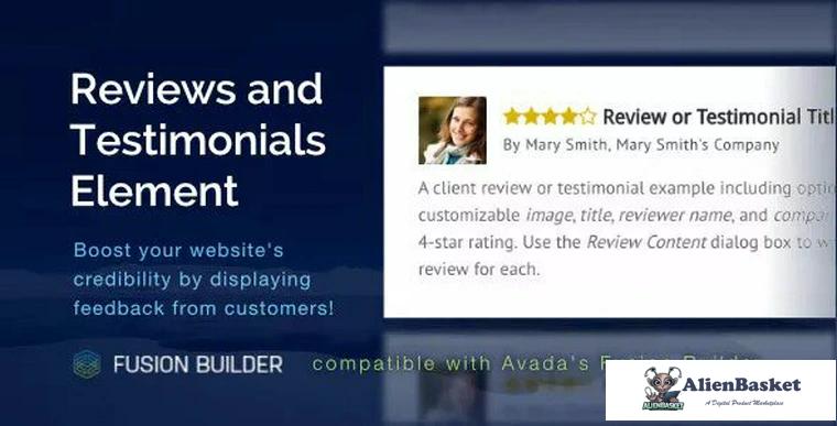 74684  Reviews and Testimonials v1.1.2 - Element for Avada