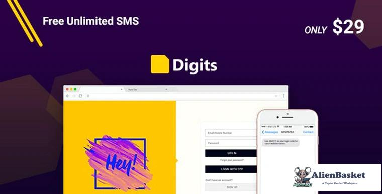 81186  Digits v6.12.0.1 - WordPress Mobile Number Signup and Login