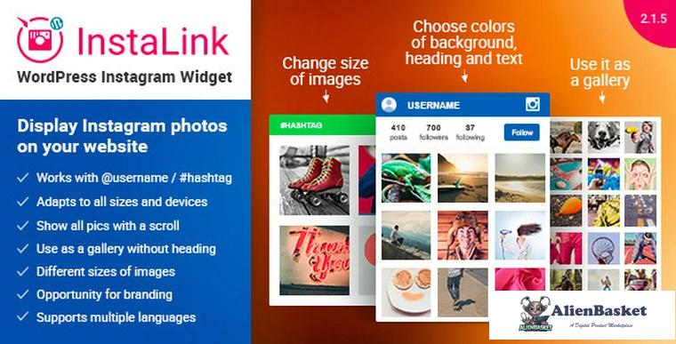 68646  Instagram Widget v2.1.5 - Instagram for WordPress