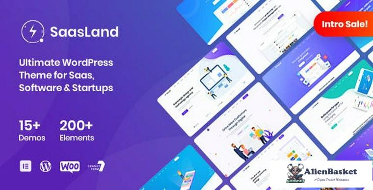 75997  SaasLand v1.7.1 - MultiPurpose Theme for Saas & Startup