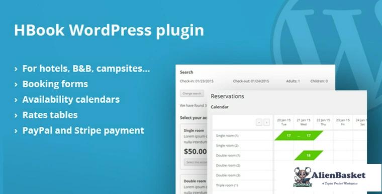 68276  HBook v1.8.1 - Hotel booking system - WordPress Plugin