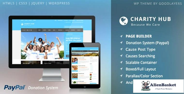 90605  Charity Hub v1.4.6 - Charity / Nonprofit / Fundraising WP