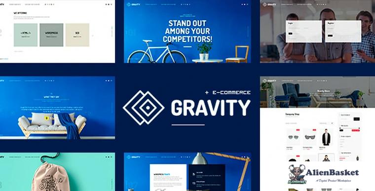 68472  Gravity v1.0.1 - ECommerce, Agency & Presentation Theme