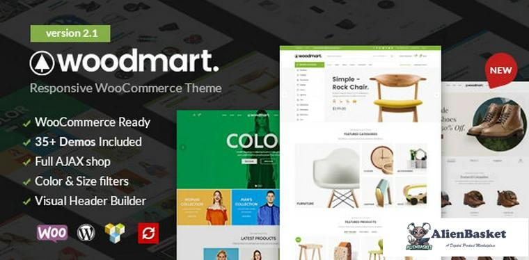 68702  WoodMart v2.1 - Responsive WooCommerce WordPress Theme