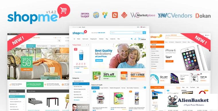 68455  ShopMe v1.4.2 - Woocommerce WordPress Theme