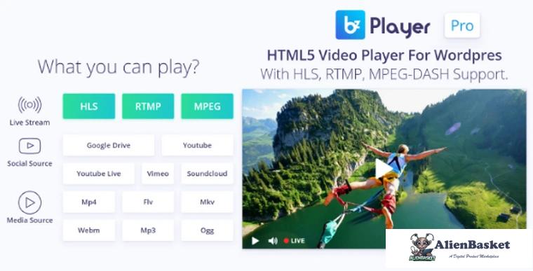 81509  bzplayer Pro v2.1 - Live Streaming Player Plugin