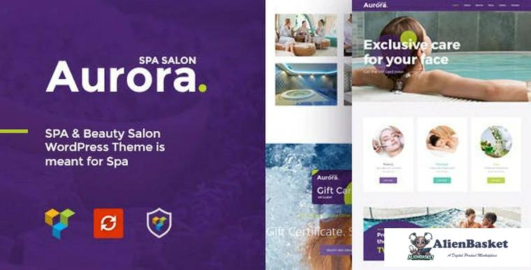 75135  Aurora v1.0 - Spa & Beauty Salon WordPress Theme