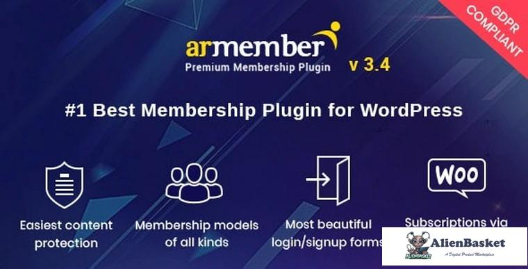 80493  ARMember v3.4 - WordPress Membership Plugin