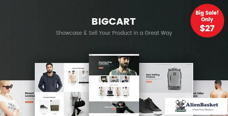 67917  Bigcart v1.2.0 - Clean, Modern WordPress Theme for WooCommerce